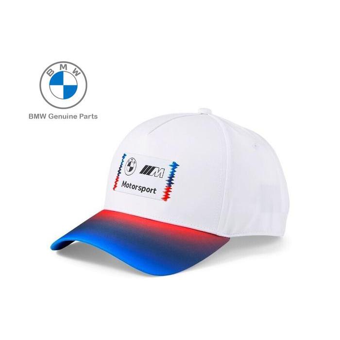 Original BMW M Motorsport Road Trip Baseball Cap Topi Unisex by Puma Diskon 10%