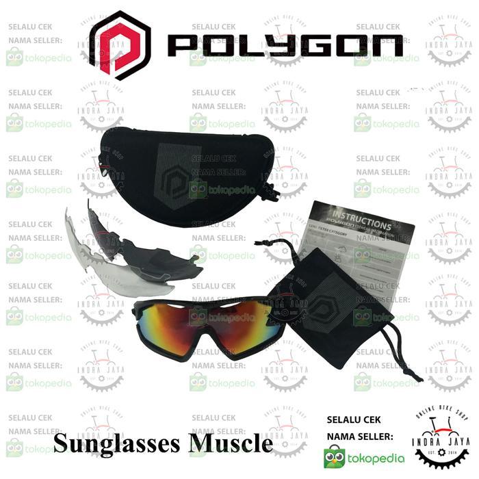 Sunglasses Muscle - Kacamata Sepeda Polygon Muscle - BB