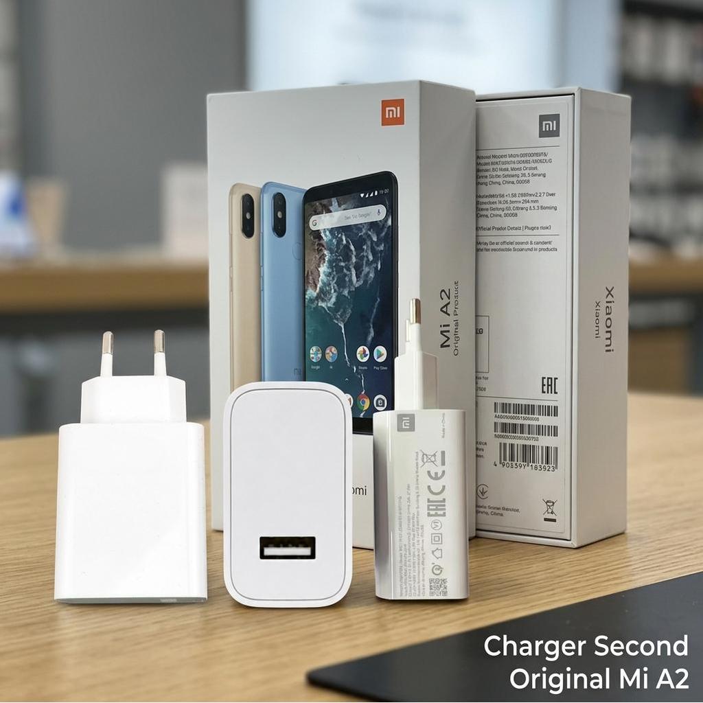 Batok Cas Xiaomi MDY-11-EZ Original Second Port Putih Turbo Charge 33W 11V 3A Mi A2