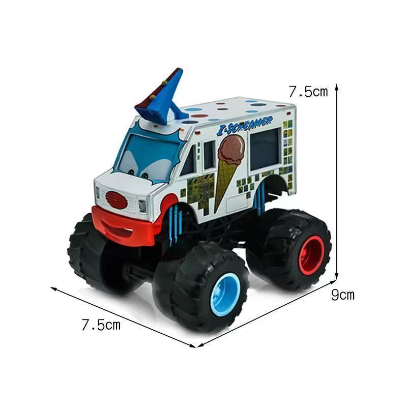 Disney Pixar Cars Forklift Harvester Fritter Lightning Mcqueen Dr Damage Rare Diecast Vehicle Car