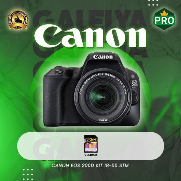 Canon Eos 200D Kit 18-55 Stm Terbaru 