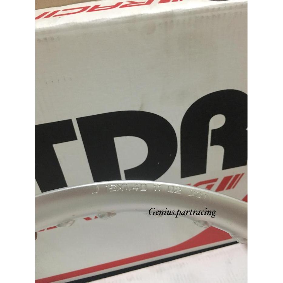 READYY VELG TDR USHAPE 140 RING 16 SILVER TDR ORIGINAL