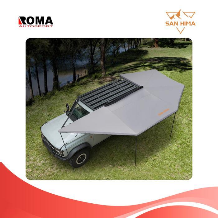 SAN HIMA - AWNING 270 FREE STANDING - GREY / TENDA / AWNING / CAMPING / OVERLAND