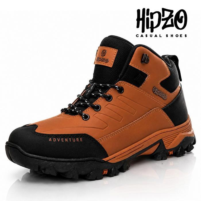 Sepatu Pria Hiking High Boots Premium Tracking Gunung Untuk Outdoor Unisex Hipzo M071 Casual Shoes