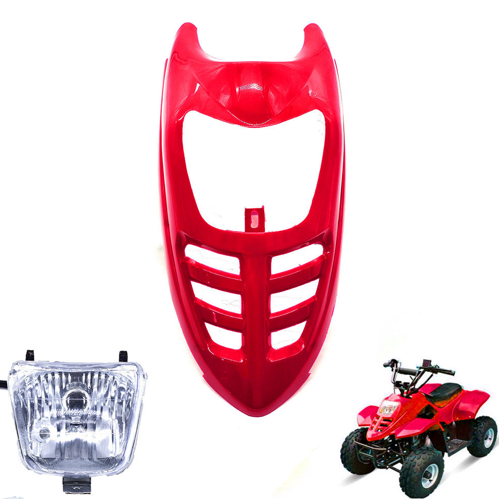 Motorcycle Headlight Cover For 50cc 70cc 110cc Quad ATV Motorcycle