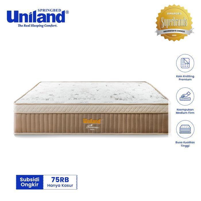 Uniland Springbed Rivera Emira Plushtop Hanya Kasur
