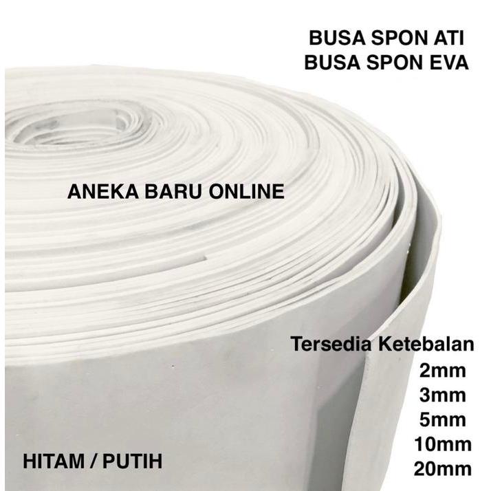 Premium Busa Ati/ Spon Sponge Eva / Busa Sponge Karet Ati Eva - Lembaran Original