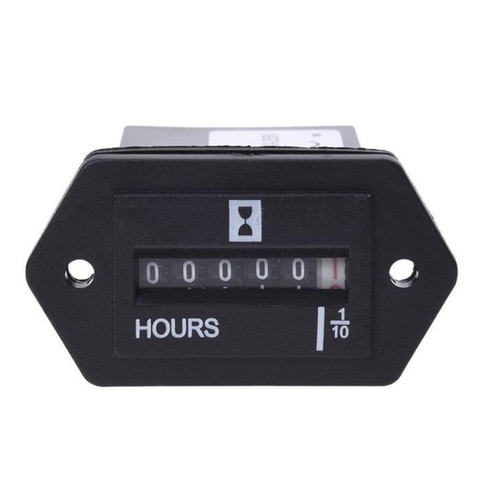 TERBARU Generator Sead Hour Meter Counter Mechanical Hour Meter