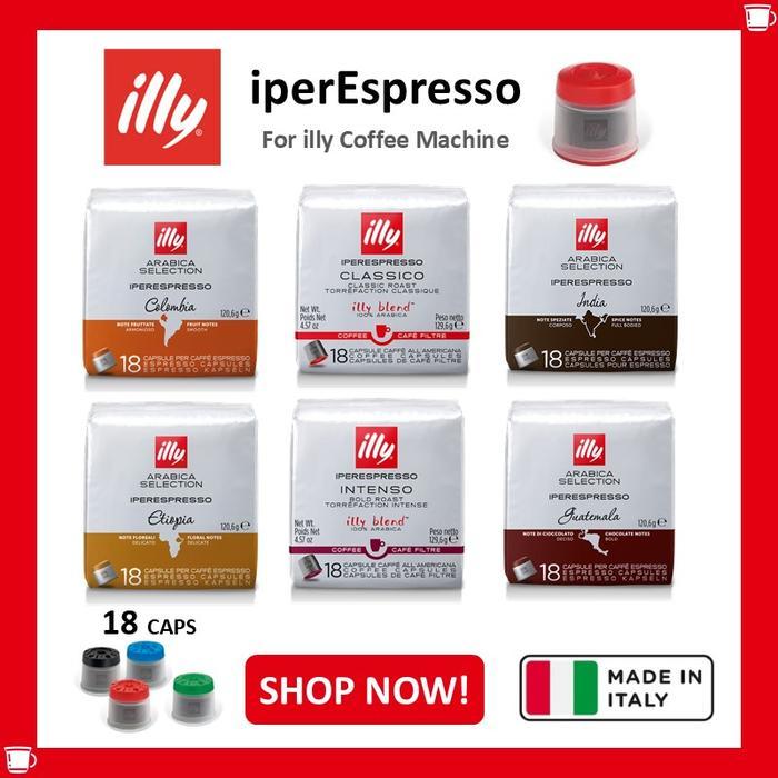 Original Illy Coffee Capsule (iperEspresso Machine) Medium/Classic Roast
