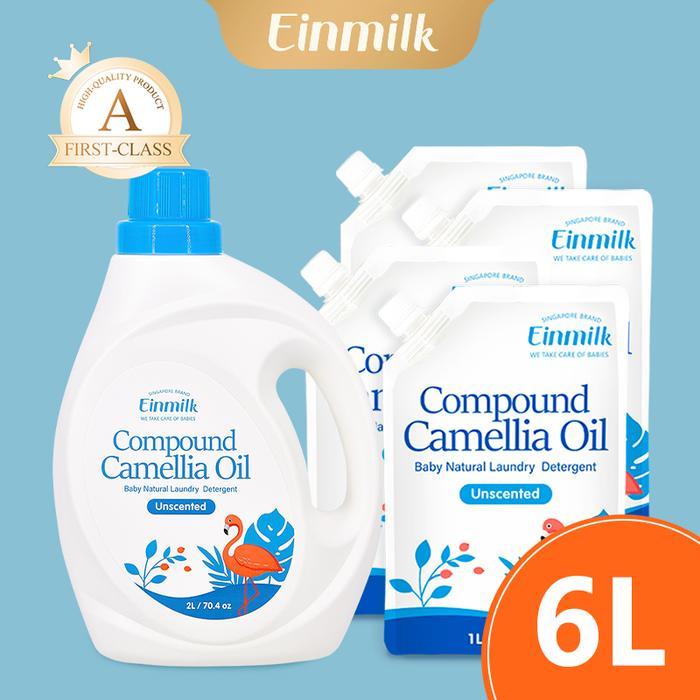 Sale Einmilk 6L Deterjen Bayi Deterjen Cair Laundry Bayi Detergen Bayi Sabun Cuci Baju Bayi