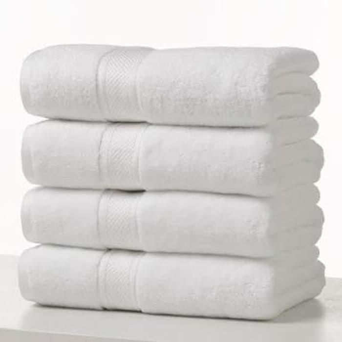 handuk Mutia PUTIH hotel 70 x 140 murah tebal