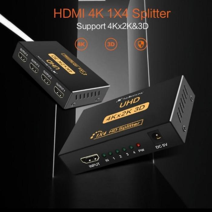 HDMI spliter 4port / HDMI spliter / HDMI spliter 1 ke 4