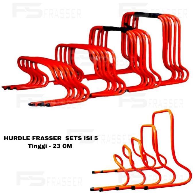 READY hurdle sepak bola futsal 30 cm 1 set isi 5