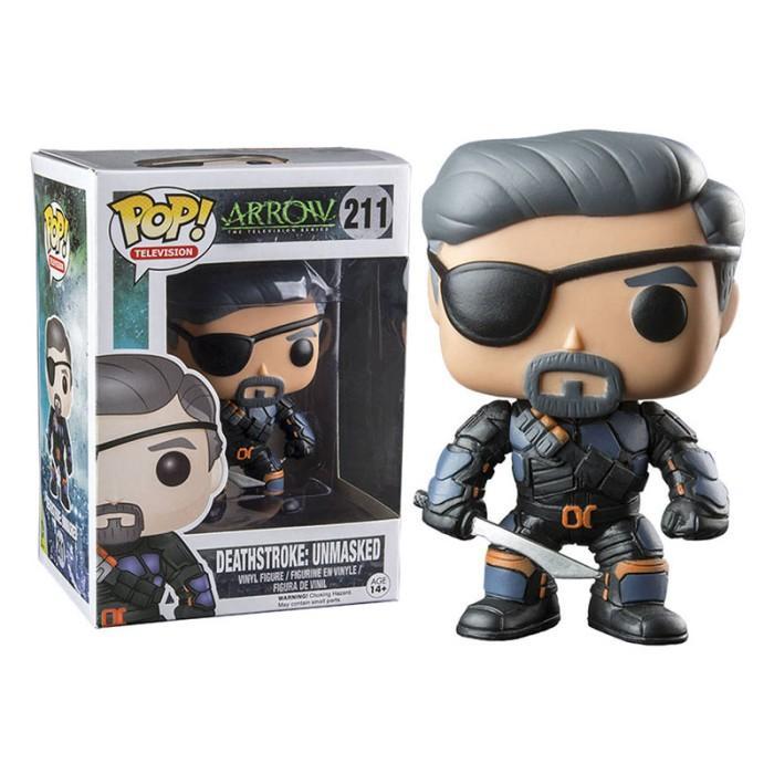 Funko POP Arrow - Deathstroke Unmasked - 5555