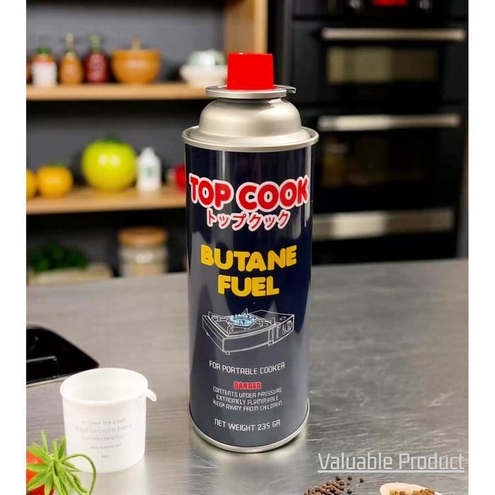 Tabung Gas Kompor Portable / Tabung Gas Portable / Tabung Gas Kaleng / Butane Gas Cartridge TOP COOK