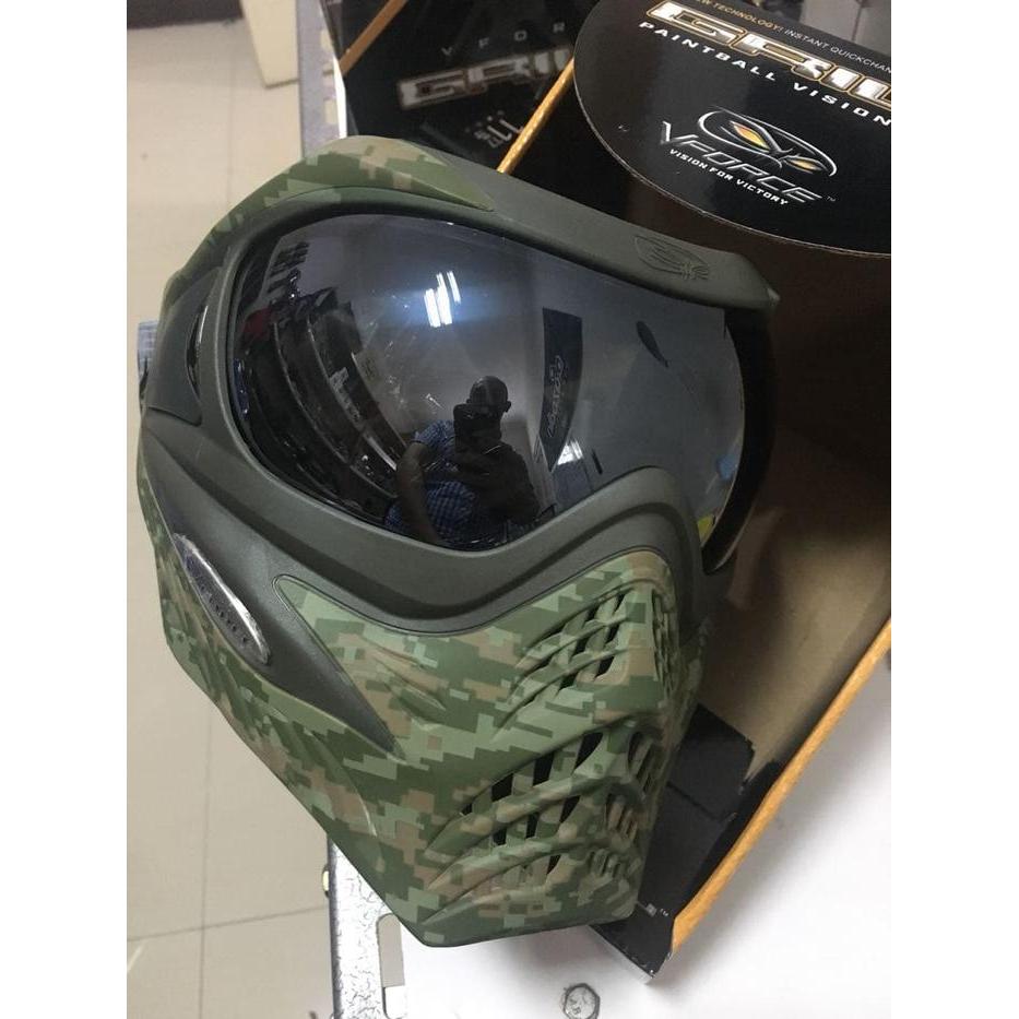 Promo Mask Paintball Vforce Grill Se Original