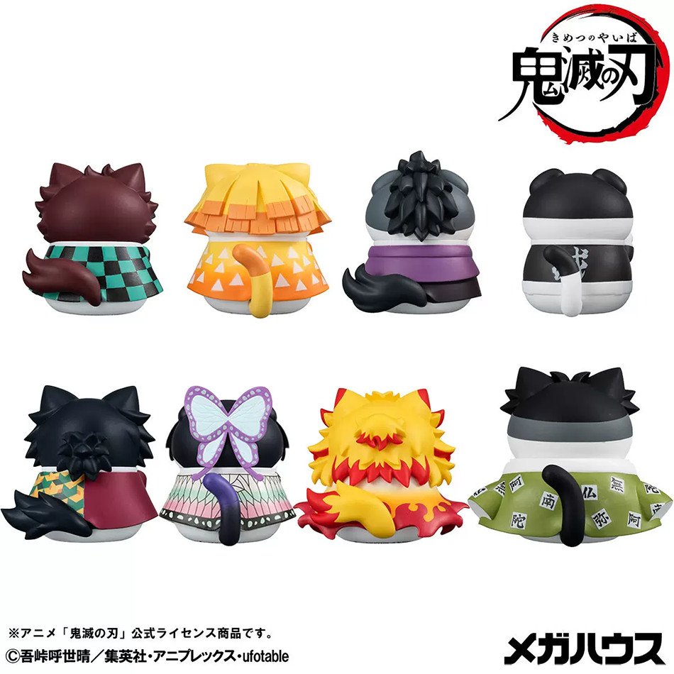5CM Anime Demon Slayer Blind Box Figure Maneki-neko Tanjiro Kamado Nezuko cartoon Model Desktop