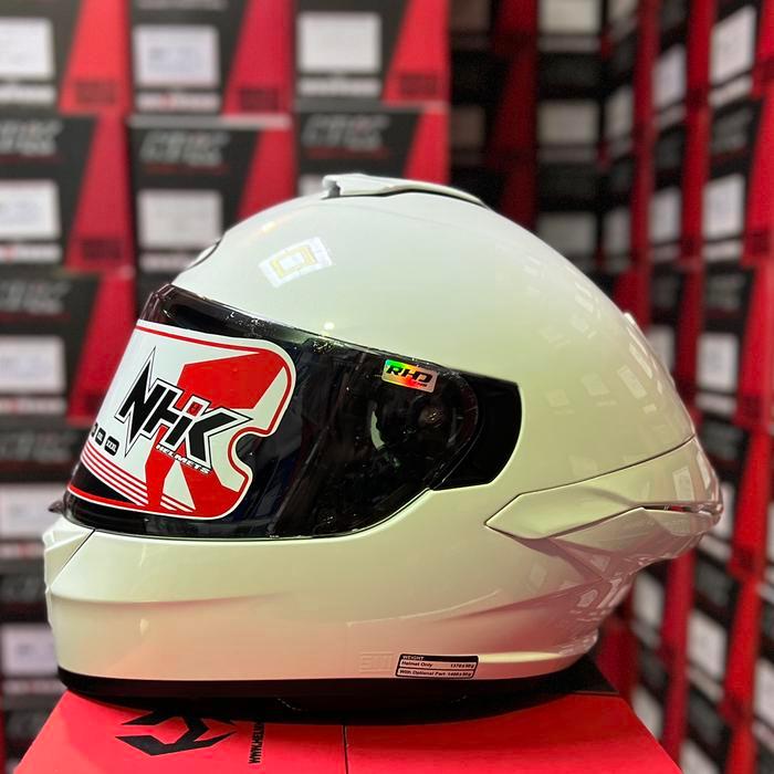 NHK Mark 1 Solid White - Single Visor