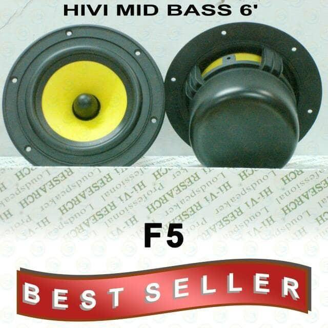 Speaker Hivi Mid Bass 6 Inch
