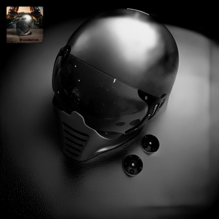 Hot Sale 2024 New Bomb Viral * Kaca Pilot Smoke Anti Pecah Aman Shop Tangerang Murah Helm Bogo Buat