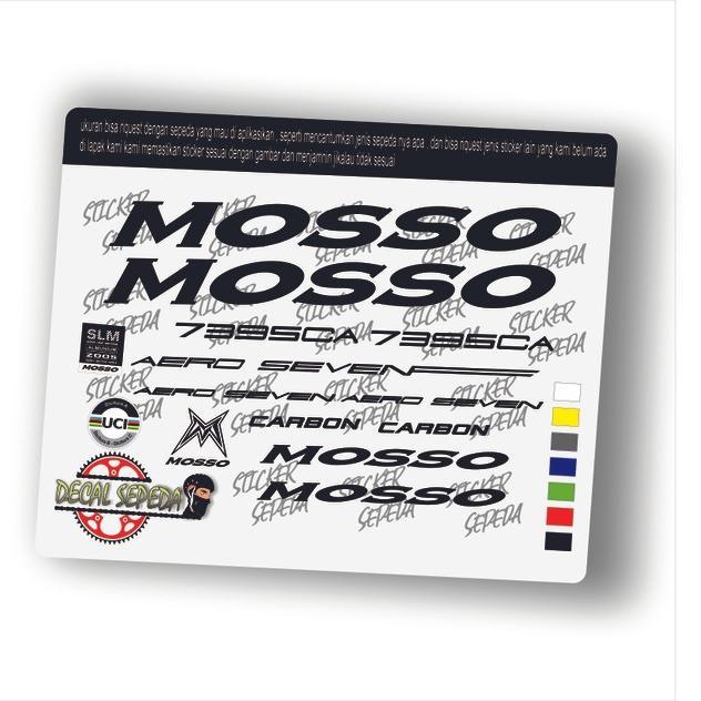 Nonani.Sa- Decal Sepeda Mosso 739 Tca - Decal Sepeda Mosso Full Cutting