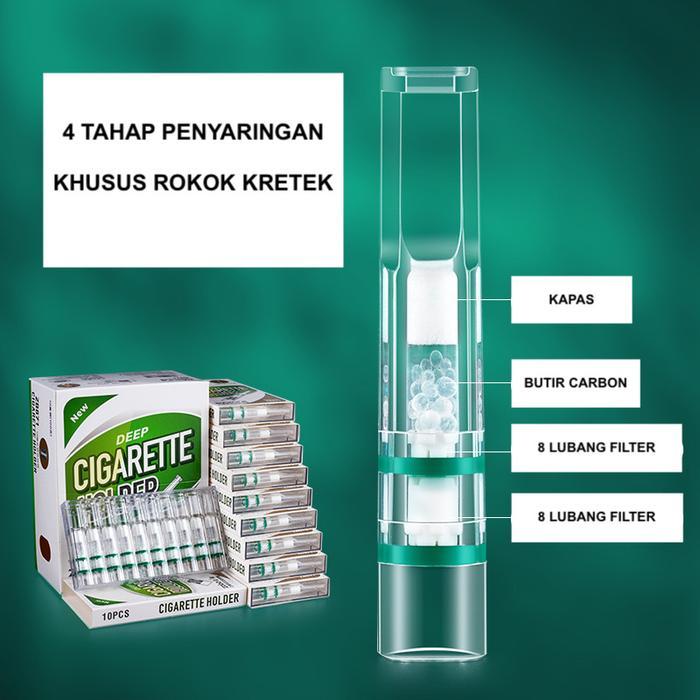 PIPA 4 TAHAP FILTER ROKOK ZOBO ZB871 SEKALI PAKAI KRETEK (STANDARD)