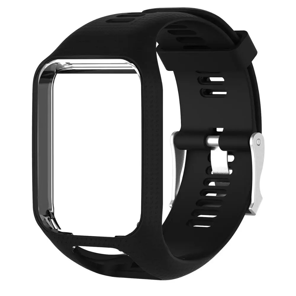 Silicone Band for TomTom Runner 2 3 Cardio Music Smart Watch Replacement Bracelet Sport Strap