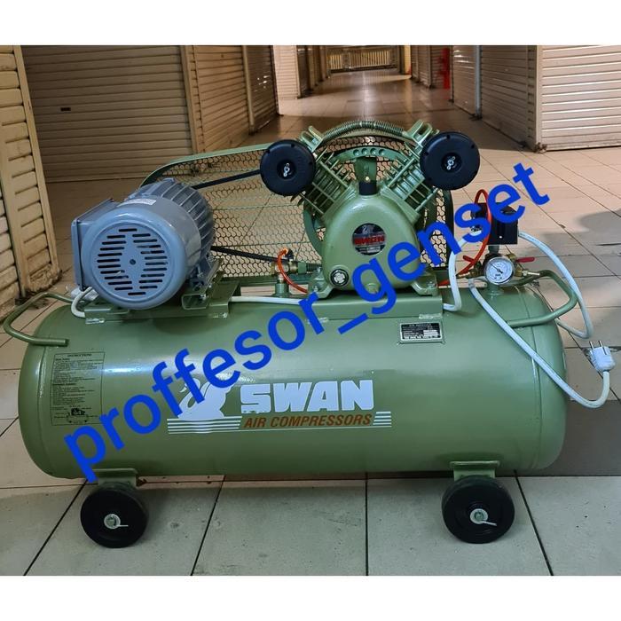 Kompresor angin swan 2 hp ( pk ) 2hp komplit motor SVU 202 compressor