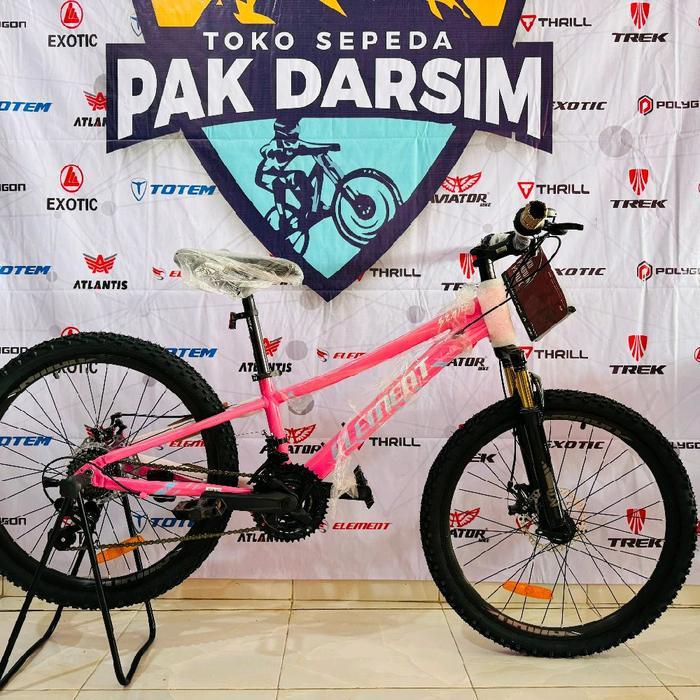 Sepeda Gunung MTB Element Seatle size 24 inc frame aluminium
