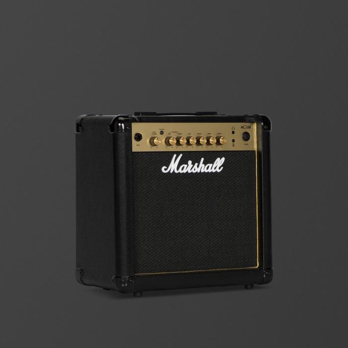 Marshall Mg15Gr Combo Amplifier Gold Series Guitar Amplifier 15 Watt - 8" Speaker Reverb