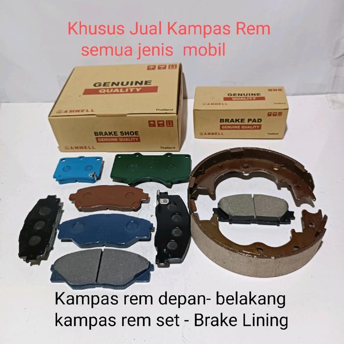 Kampas Rem Belakang All New Corolla Ae110 Ae 111 Brake Shoe All New Corolla