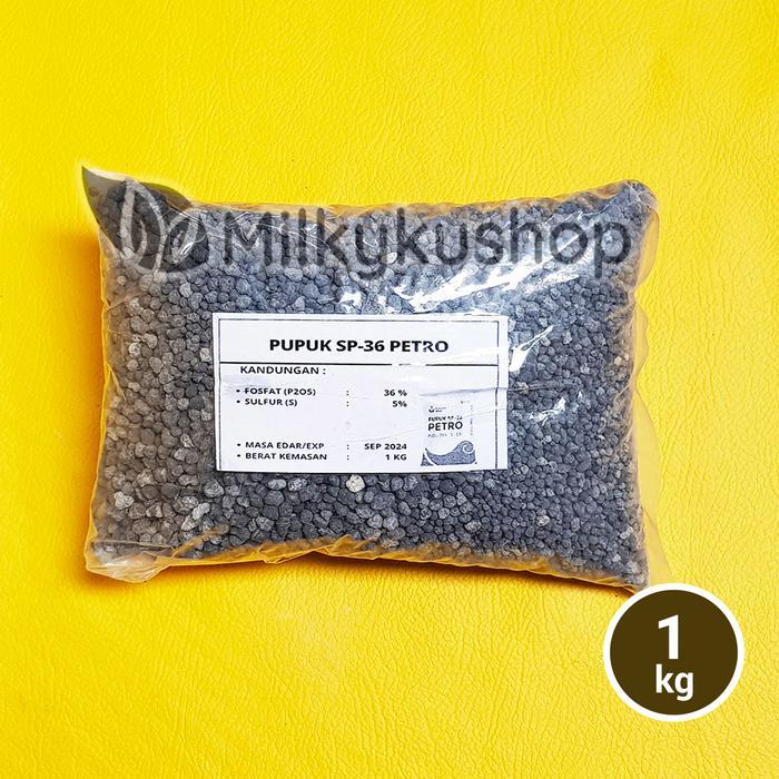 PUPUK PETRO SP36 ISI 1 KG SP 36 SP36 KEMASAN REPACK -[RJaya]