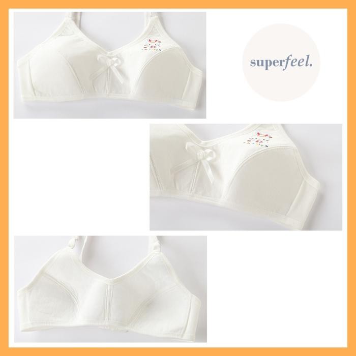 (Good) SFL MINISET KAIT KANCING BRA BH ANAK CEWEK STEP 2 PAKAIAN DALAM MINI SET KATUN PEREMPUAN