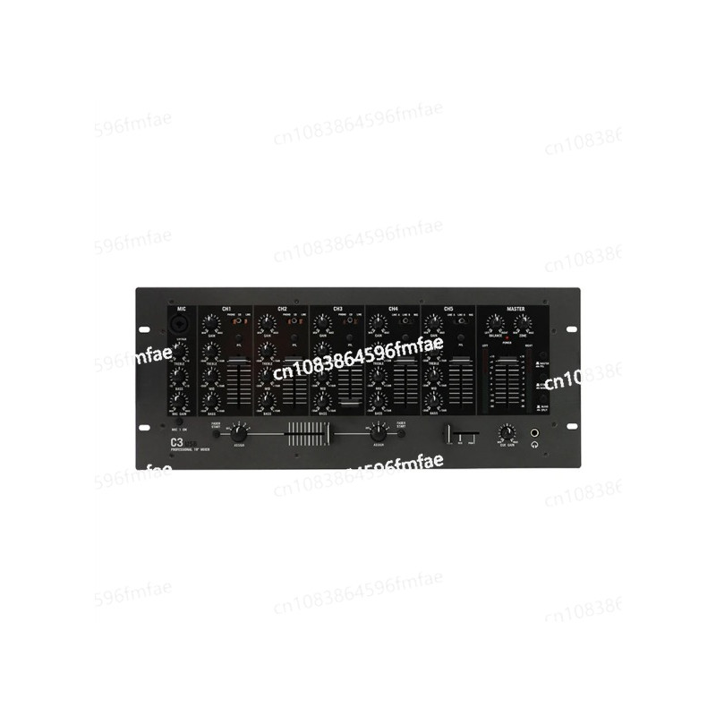 Professional mixing console for mixers