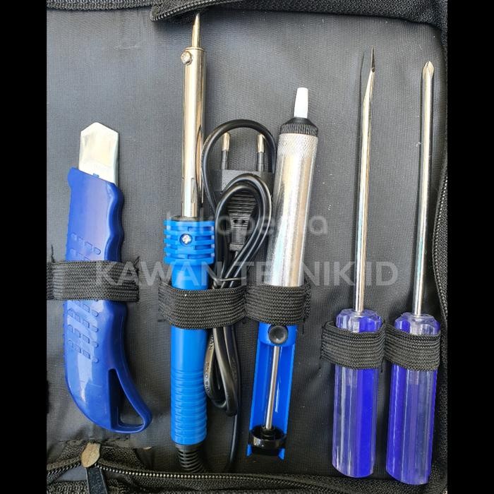 Toolkit Electrical 10Pcs/Set Perkakas Untuk Listrik Rumahan Tool Kit