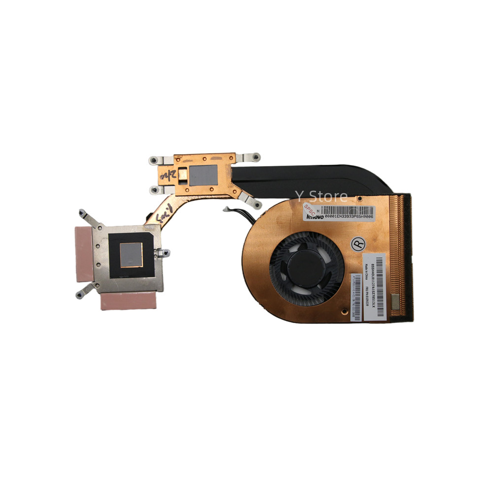 Y Store New Original CPU Cooling Fan Heatsink For LENOVO ThinkPad E570 E575 E570c Thermal Module AT1