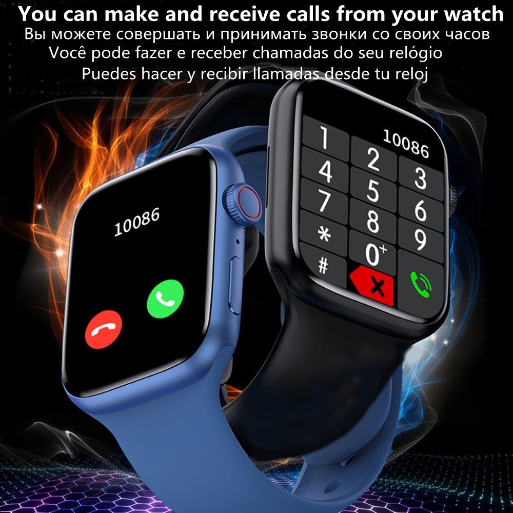 Smart Watch I8 Pro Max Answer Call Sport Fitness Tracker Custom Dial Smartwatch Men Women Gift For  