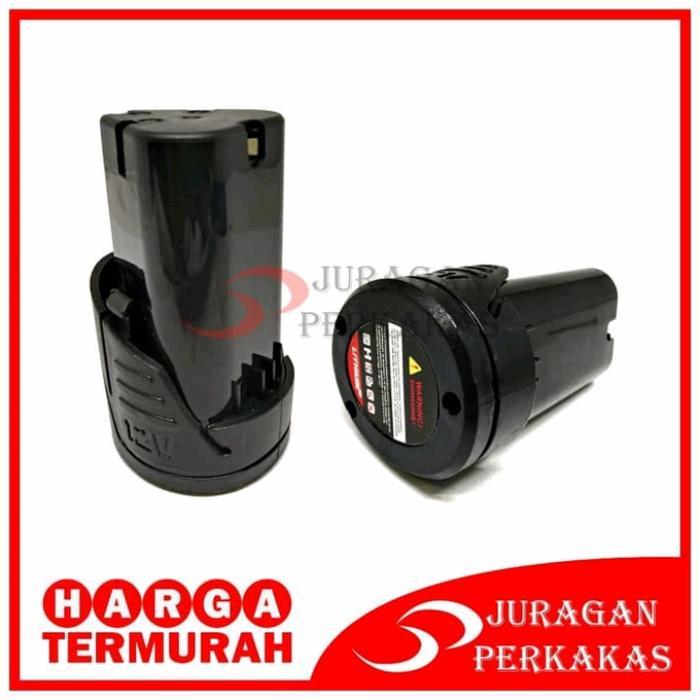 Baterai bor cordless edon 12V charger adaptor edon