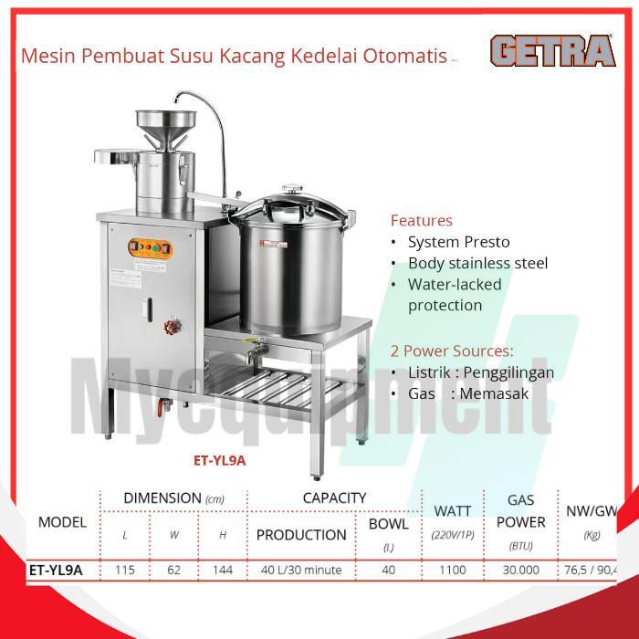 GETRA ET-YL9A Mesin Pembuat Susu Kedelai