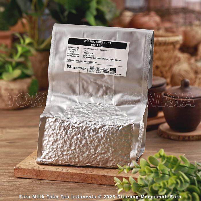 Banten Tea - Organic Green Tea 500gr Teh Hijau Organik Harendong