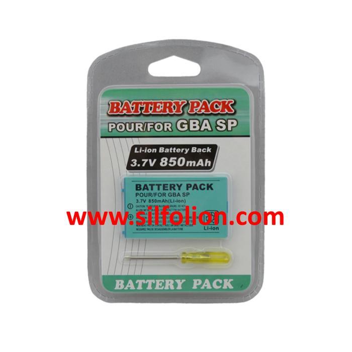 Baterai Gameboy Advance SP 850 mAH High Capacity Battery GBA SP