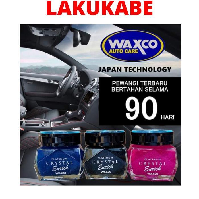 Parfum Pengharum Pewangi Mobil Waxco Black Musk Crystal Glass 85Ml