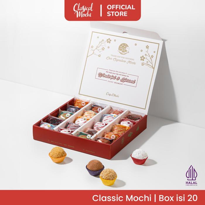 Kue Mochi Enak ( Box Isi 20 ) - Classical Mochi