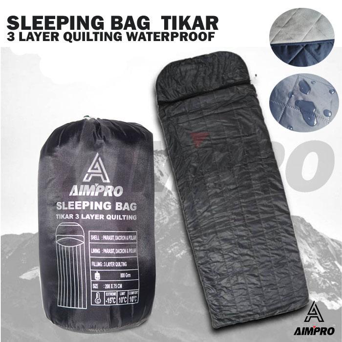 AIMPRO Sleeping Bag Tikar 3 LAYER Quilting