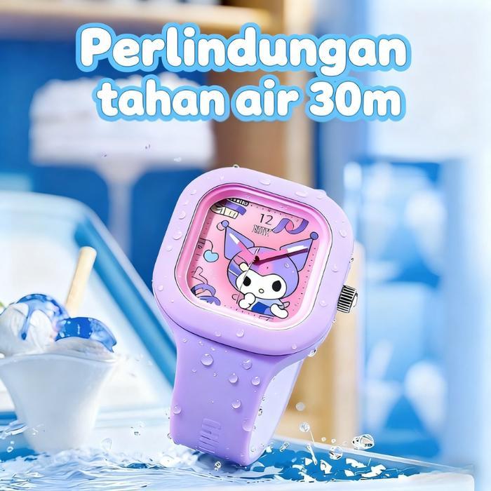 Gift SetJam Tangan Anak Anak Perempuan & Jam Tangan Kasual Korea Gelang Jam Tangan Fashion Original