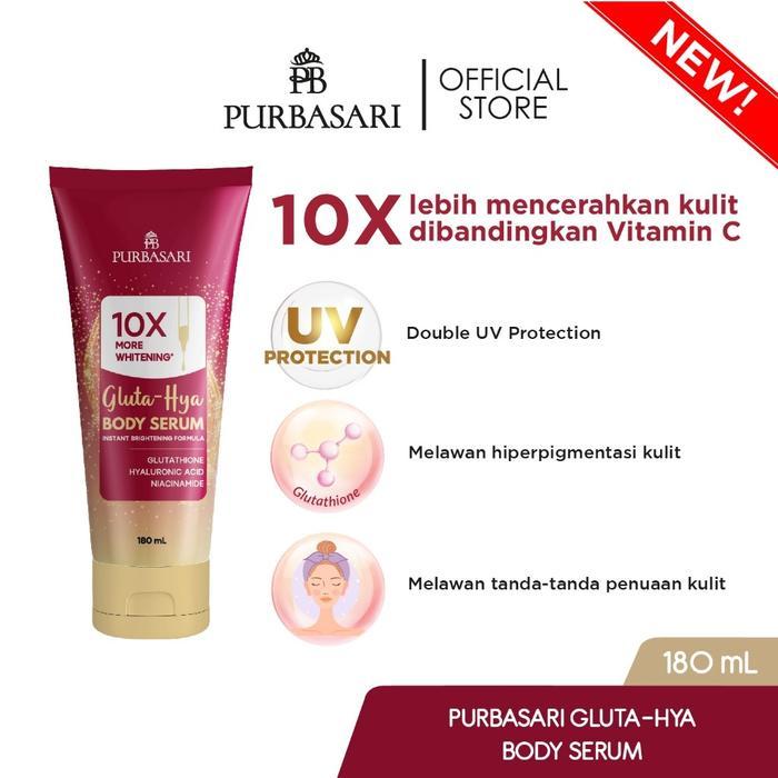 i0cc- [Lebih Murah] Purbasari Body Serum 180Ml / Body Lotion Viral