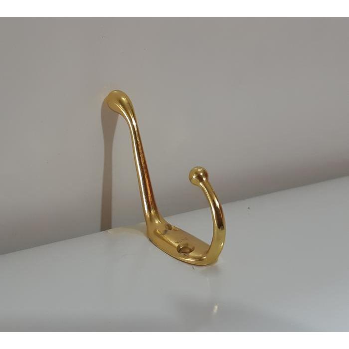 Kapstok / Gantungan Single Hook / Baju GAB Gold