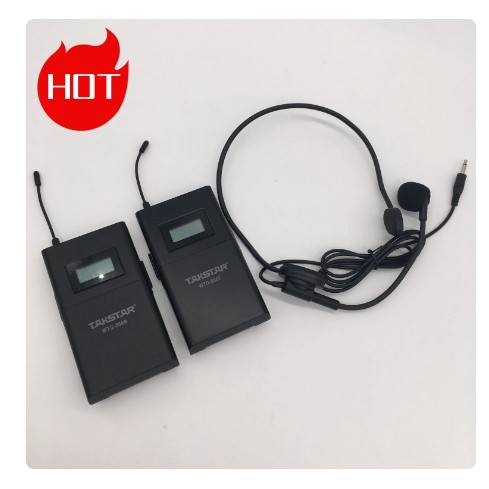 Takstar WTG-500 Wireless Acoustic Transmission System Transmitter + Receiver for Tour Guiding Simult