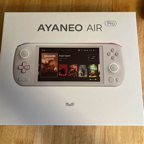 AYANEO AIR Pro OLED White 16GB RAM 512GB SSD AMD 5560u