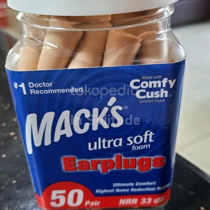 Mack'S Ultra Soft Foam Earplug 50 Pair Macks